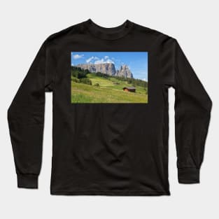 Alpe di Siusi and Sciliar Massif Long Sleeve T-Shirt